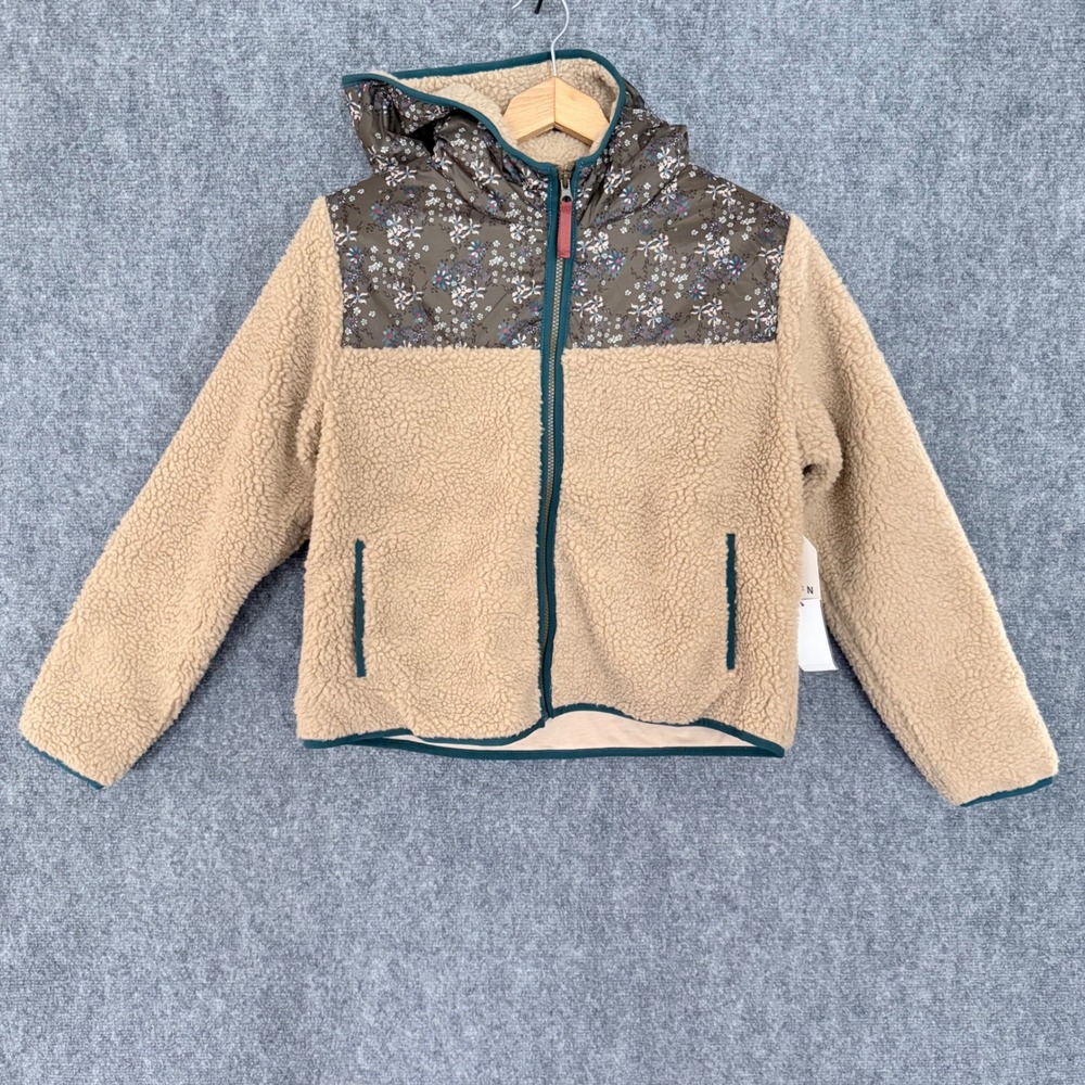 Horizon Bass Creek Outfitters Women's Large Sherpa Jacket Sand Beige NWT